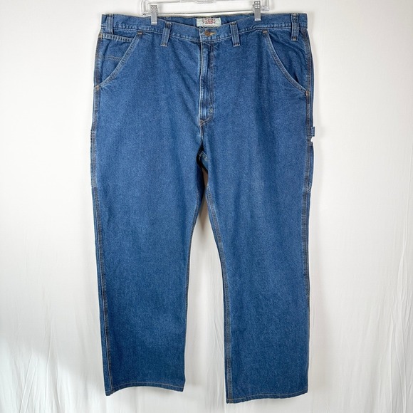 Big Mac Other - Big Mac Workwear Denim Carpenter Jeans Mens 46x36 Denim Outdoors Construction